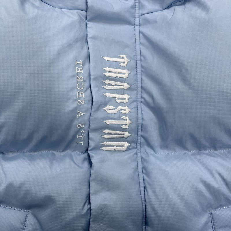 Jaqueta Puffer Trapstar Decoded 2.0 Ice Blue