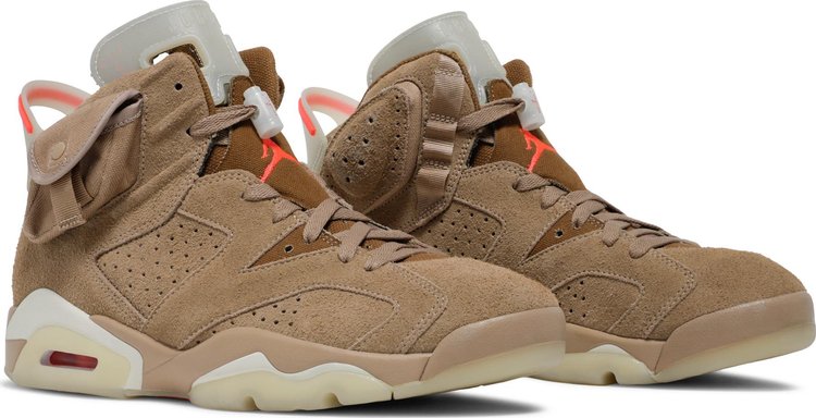 Travis Scott x Air Jordan 6 Retro 'British Khaki'