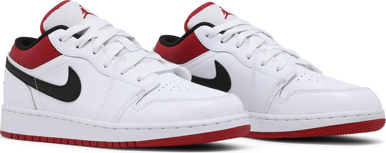 Nike Air Jordan 1 Low GS 'White Gym Red'