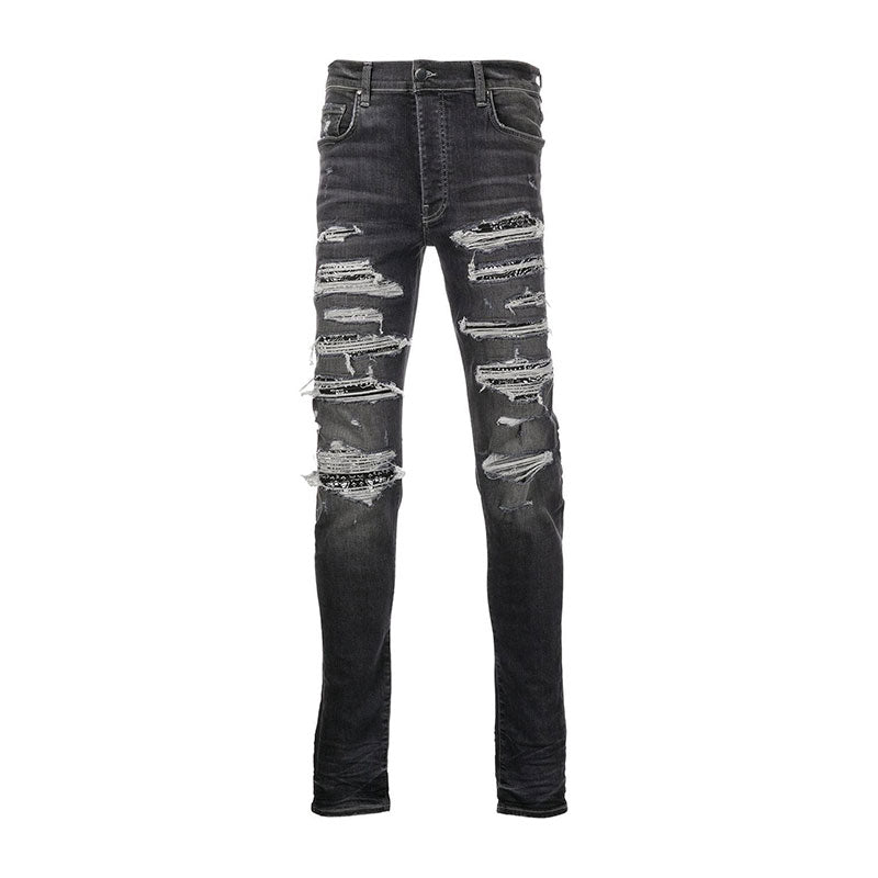 Calça Amiri Thrasher Bandana Jeans