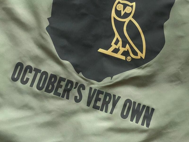 Jaqueta BAPE x OVO Loose Fit MA-1 Olive Drab