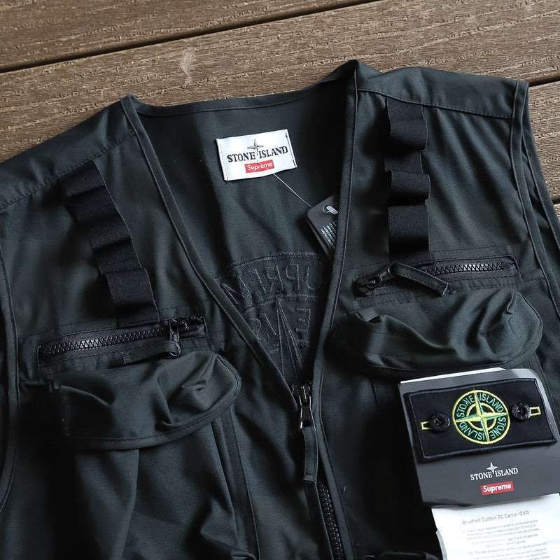 Colete Supreme Stone Island Cargo