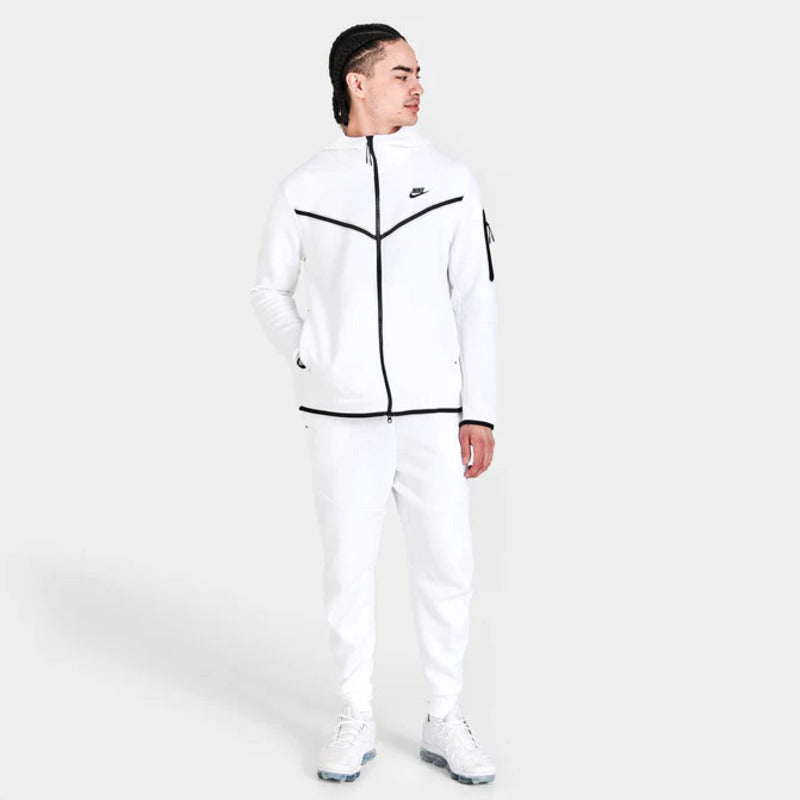 Conjunto Nike Tech Fleece Branco