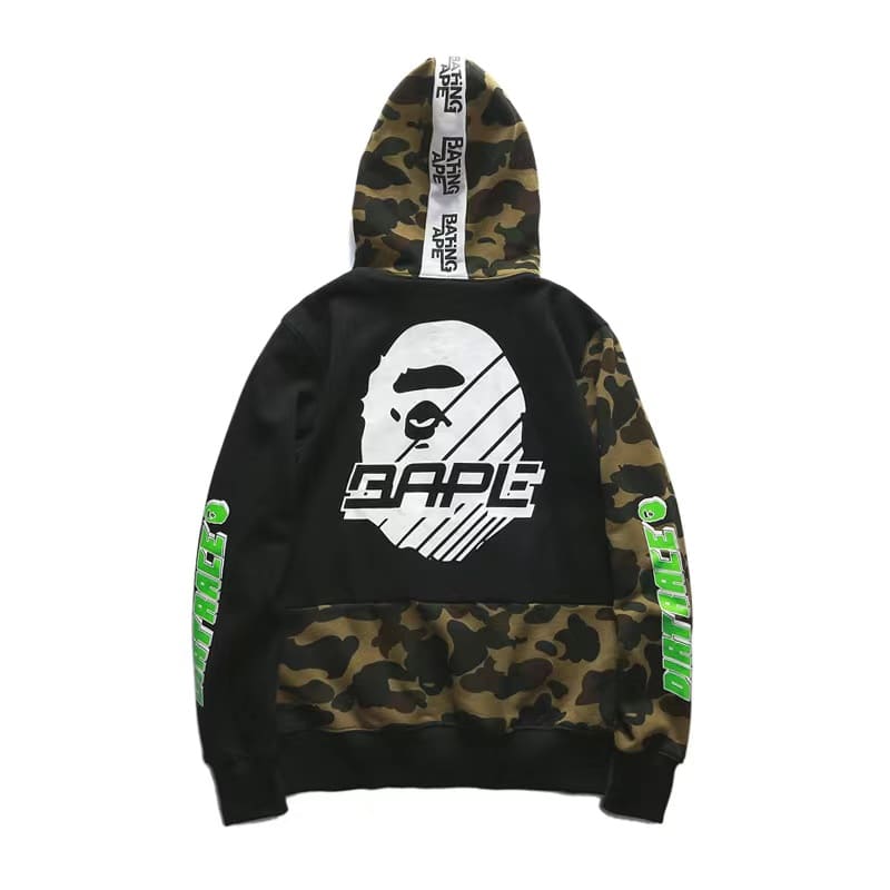 Moletom BAPE Bmx Mask Full Zip Hoodie