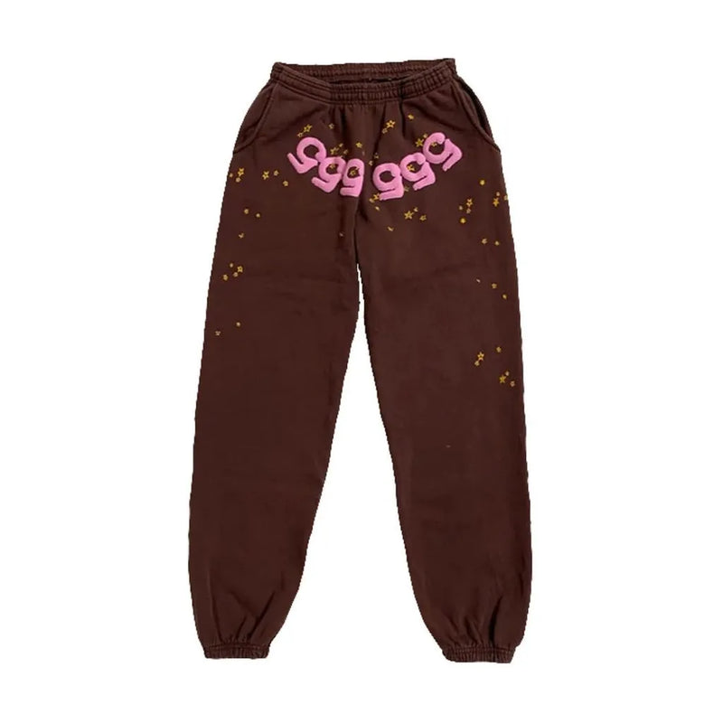 Calça Sp5der Angel Number Brown