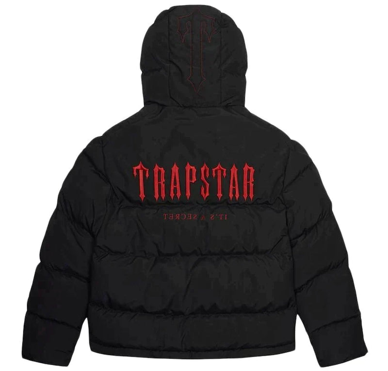 Jaqueta Trapstar Decoded Hooded Puffer 2.0 Infrared Edition